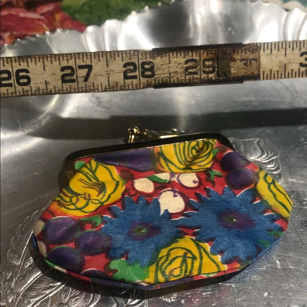 💙Vintage Floral Print Women's Coin Purse
